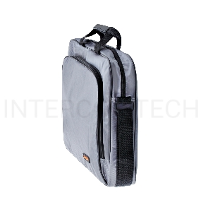 Сумка ExeGate EX264612RUS Office F1596 Dark-Grey, темно-серая, полиэстер, для ноутбуков до 15.6