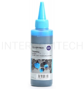 Чернила Cactus CS-I-EPT0825 светло-голубой (100мл) Epson Stylus Photo R270/290/RX590