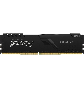 Модуль памяти Kingston DDR4 4GB 2666MHz CL16 DIMM FURY Beast Black