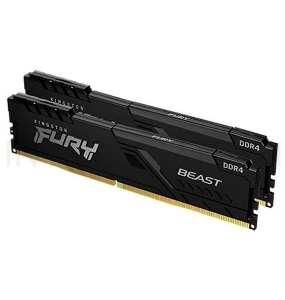 Память оперативная Kingston 16GB 3733MHz DDR4 CL19 DIMM (Kit of 2) FURY Beast Black