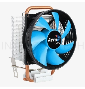 Кулер Aerocool Verkho 1-3P Soc-FM2+/AM2+/AM3+/AM4/1150/1151/1155/ 3-pin 27.6-27.6dB Al+Cu 100W 280gr Ret