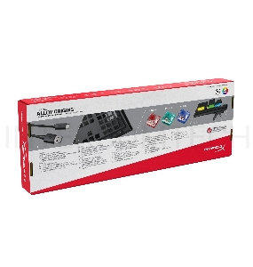 Клавиатура HyperX Alloy Origins механическая черный USB for gamer LED (4P4F6AA#ABA)