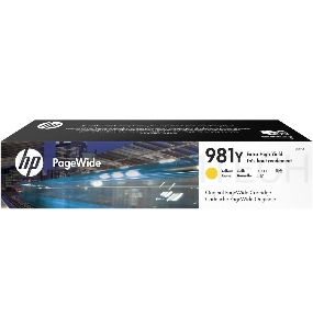 Картридж HP 981Y желтый Original PageWide Crtg