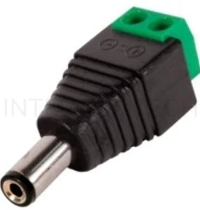 Adapter-HF Разъём DC штекер питания с клеммной колодкой, под винт