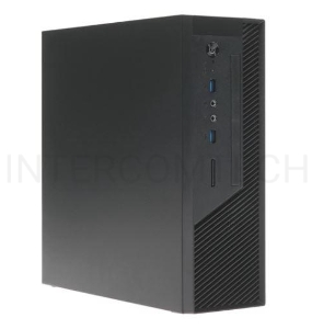 Корпус с блоком питания 250Вт. Сase Foxline mITX 250W TFX, 2xUSB3.0, Black/Black Trim, powercord