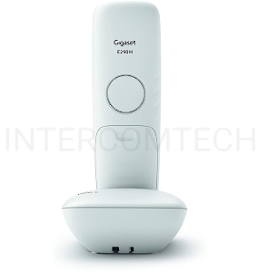 Трубка доп. Dect Gigaset E290HX HSB RUS белый для E290