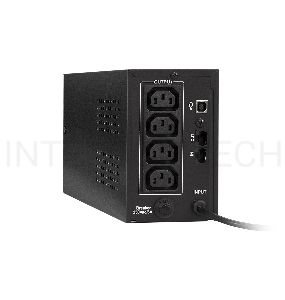 Источник бесперебойного питания ExeGate EP285596RUS SpecialPro UNB-650.LED.AVR.C13.RJ.USB <650VA/360W, LED, AVR, 4*IEC-C13, RJ45/11, USB, Black>