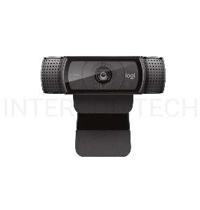 Веб-камера Logitech C920 HD Pro Webcam (Full HD 1080p/30fps, автофокус, угол обзора 78°, стереомикрофон, кабель 1.5м) (арт. 960-000998, M/N: VU0062)