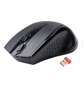 Мышь Беспроводная A4TECH G9-500F-1, USB (черный) Nano 2.4 ГГц, 4кн, V-Track