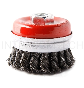 Кордщетка Hammerflex 207-109 65мм M14  чашеобразная витая жесткая, усиленная кольцом,  для УШМ    