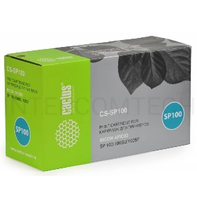Тонер Картридж Cactus CS-SP100 черный для Ricoh Aficio SP 100/100SU/100SF (2000стр.)