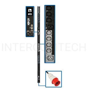 Распределитель питания Tripplite PDU3XEVSR6G20 11.5kW 3phase Switched PDU 24xC13 6xC19