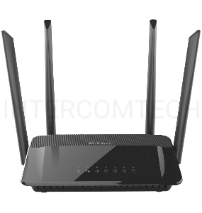 Маршрутизатор D-Link Беспроводной двухдиапазонный гигабитный маршрутизатор AC1200 с поддержкой MU-MIMO