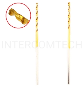 Сверло HAMMER Flex 202-101 DR MT 1,0мм*40/18мм  металл, DIN338, HSS-G, TIN, 2шт.