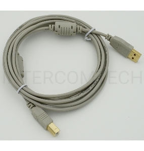 Кабель USB 2.0 PRO Am-Bm /Экран, покрытие Gold flash, 2x ферритовых фильтра 3м