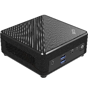 Неттоп MSI Cubi N ADL-016BRU slim N200 (1) UHDG noOS GbitEth WiFi BT 65W черный (936-B0A911-016)