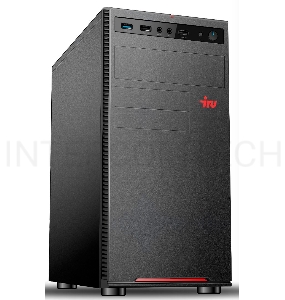 Компьютер  IRU Home 310H5SE MT i3 10105 (3.7) 8Gb 1Tb 7.2k UHDG 630 Free DOS GbitEth 400W черный