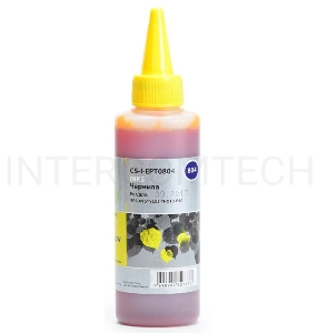 Чернила Cactus CS-I-EPT0804 желтый (100мл) Epson Stylus Photo P50