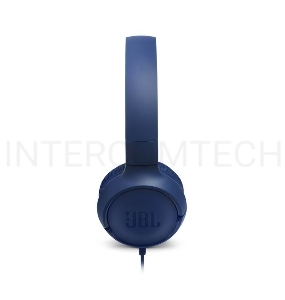Наушники JBL накладныеT500, 32 Ом, синий