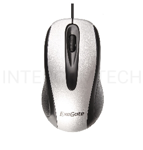Мышь ExeGate EX264098RUS SH-9026S  <silver, optical,  3btn/scroll, 1000dpi, USB>, Color box