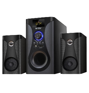 Акустическая система 2.1, 60W/BT/USB/SD/FM/ДУ Ginzzu GM-425