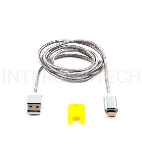 Кабель Cablexpert  магнитный USB 2.0 CC-USB2-AMmUMM-1M, AM/ microBM 5P, 1м, алюминиевые разъемы, коробка