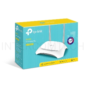 Роутер беспроводной TP-Link TL-WR840N N300 10/100BASE-TX белый