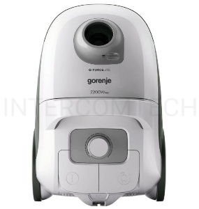 Пылесос Gorenje VC2221GLW Максимальная потребляемая мощность: 2200Вт, Мощность всасывания: 420 Вт, Объем мешка для пыли: 3 л, Цвет: Белый, Уровень шума <65ДБ (Очень тихая работа),  Универсальная щетка с увеличенной площадью всасывания, Тип трубки: Телеско