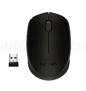Мышь LOGITECH USB OPTICAL WRL M171 BLACK