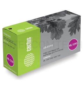 Картридж Cactus CS-S1210 (ML-1210D3) для принтеров SAMSUNG ML-1210/1220/1250/1430. 2500 стр.