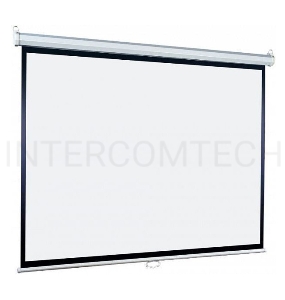 Настенный экран Lumien Eco Picture 115х180см (рабочая область 109х174 см) Matte White восьмигранный корпус, возможность потолочн./настенного крепления, уровень в комплекте, 16:10 (треугольная упаковка)