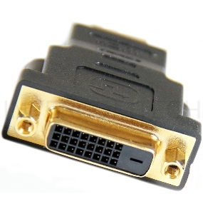 Переходник Aopen DVI-D 25F to HDMI 19M позолоченные контакты <ACA311>