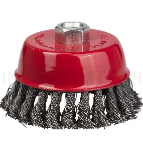 Кордщетка STAYER 35128-065_z01  чашечная для УШМ плетёные пучки проволоки 0.5мм 65мм/М14