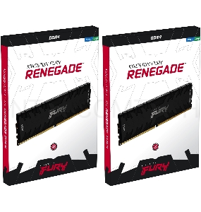Модуль памяти Kingston DRAM 64GB 3600MHz DDR4 CL16 DIMM (Kit of 4) 1Gx8 FURY Renegade Black EAN: 740617322507
