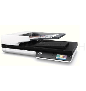 Сканер HP ScanJet Pro 4500 fn1, планшетный, A4, CIS, 1200dpi, 24bit, ADF 50 sheets, Duplex, 30 ppm/60 ipm, USB 3.0, GigEth.,1y warr, Network Scanner (замена SJ N6350 L2703A)