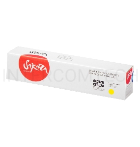 Картридж SAKURA CE312A/CF352A для HP желтый , 1000 стр