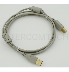 Кабель USB 2.0 Gold 2/Core Am-Bm /Экран 2x ферритовых фильтра 1.8м