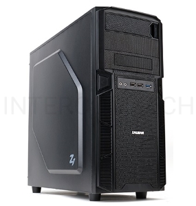 Корпус Zalman ZM-Z1 черный w/o PSU ATX 2xUSB2.0 1xUSB3.0 audio bott PSU