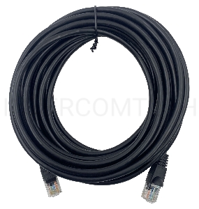 Патч-корд Buro UTP 4 пары cat5E CCA molded 7м черный RJ-45 (m)-RJ-45 (m)