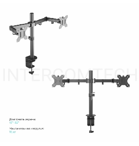 Кронштейн ONKRON D221E для двух мониторов 13