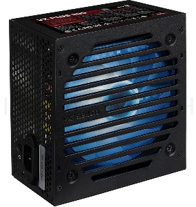 Блок питания Aerocool 800W Retail VX PLUS 800 RGB , подсветка, ATXv2.3 Haswell, fan 12cm, 500mm cable, power cord, PCIe 6+2P x4, SATA x6, PATA x4, FDD