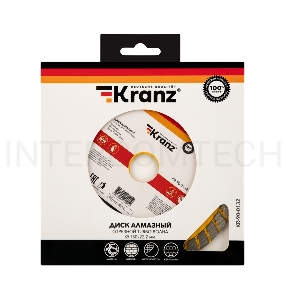 Диск алмазный отрезной KRANZ Turbo волна 150x22.2 мм