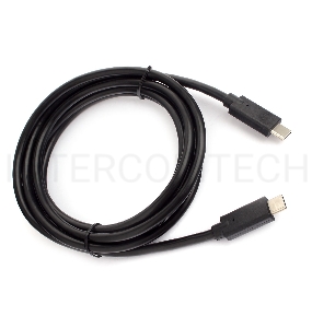 Кабель USB Cablexpert CCP-USB-CMCM2-1.8M, USB3.1 Type-C/Type-C, Gen.2, 10Gbit/s, 5A, 1.8м, пакет