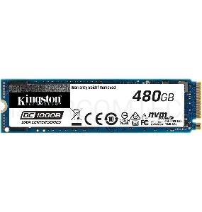 Накопитель SSD Kingston Enterprise SSD   480G DC1000B M.2 2280 Enterprise NVMe Gen3 x4 (R3400/W600MB/s) (Data Center)