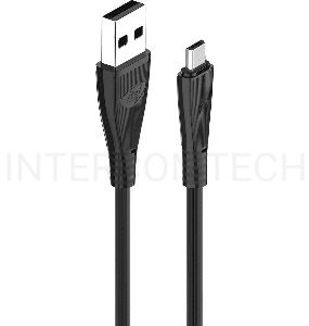 Кабель Itel M21s(ICD-M21s) USB (m)-micro USB (m) 1м черный (упак.:1шт)