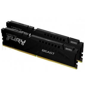 Оперативная память Kingston DRAM 32GB 5200MHz DDR5 CL40 DIMM (Kit of 2) FURY Beast Black EAN: 740617324358