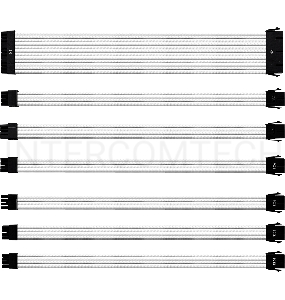 Кабели Cooler Master Extension Cable WHITE GL (PVC)