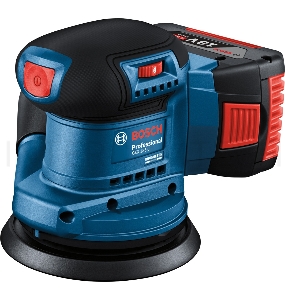 Эксцентриковая шлифмашина Bosch GEX 185-LI аккум. (06013A5021)