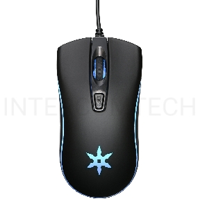 Мышь Oklick 704G TOKUGAWA черный оптическая (1600dpi) USB (4but)