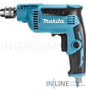 Дрель-шуруповерт Makita DP2010 Дрель,{370Вт,ЗВП-6.5мм,0-4200об\м,1.0кг,кор}